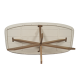 Esstisch dänisch oval Madison Sand Mangoholz 160 cm