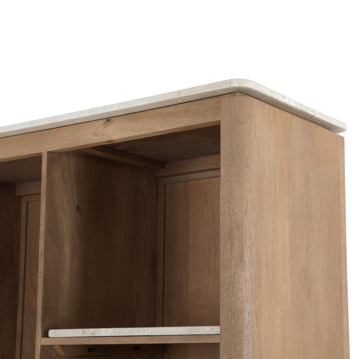 Aufsatzplatte Regal XL Dallas Beige Marmor