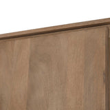 Regal XL Dallas Natur Mangoholz 160 cm