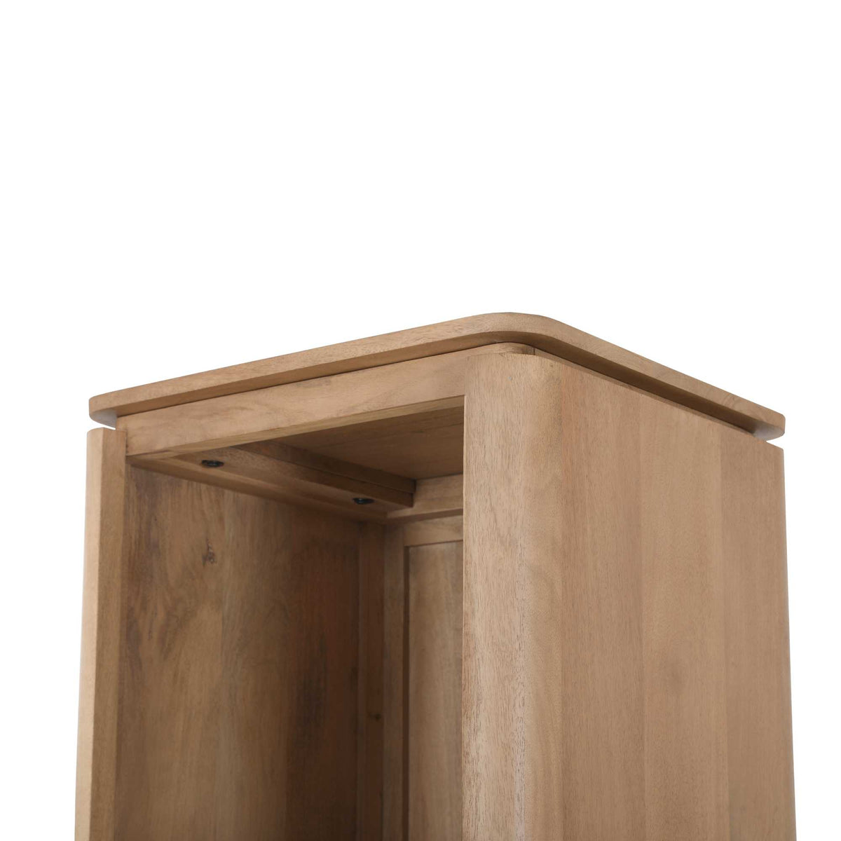 Bücherregal Dallas Natur Mangoholz 55 cm