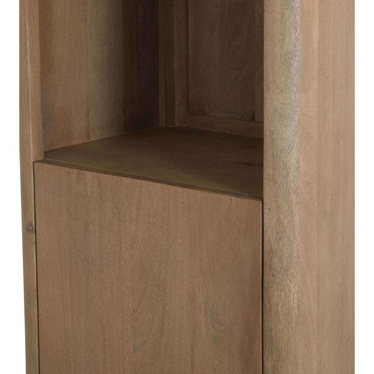 Bücherregal Dallas Natur Mangoholz 55 cm