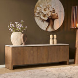TV-Lowboard Dallas Natur Mangoholz 165 cm
