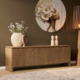 TV-Lowboard Dallas Natur Mangoholz 165 cm
