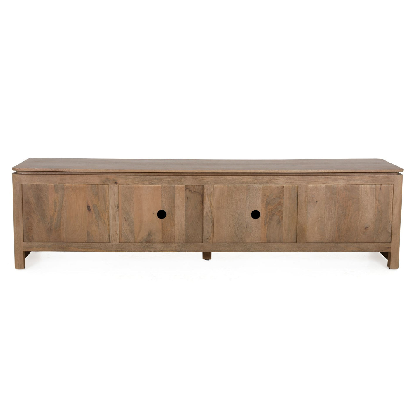 TV-Lowboard Dallas Mangoholz massiv, in 2 Farben, 210 cm
