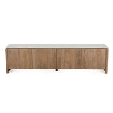 TV-Lowboard Dallas Mangoholz massiv, in 2 Farben, 210 cm