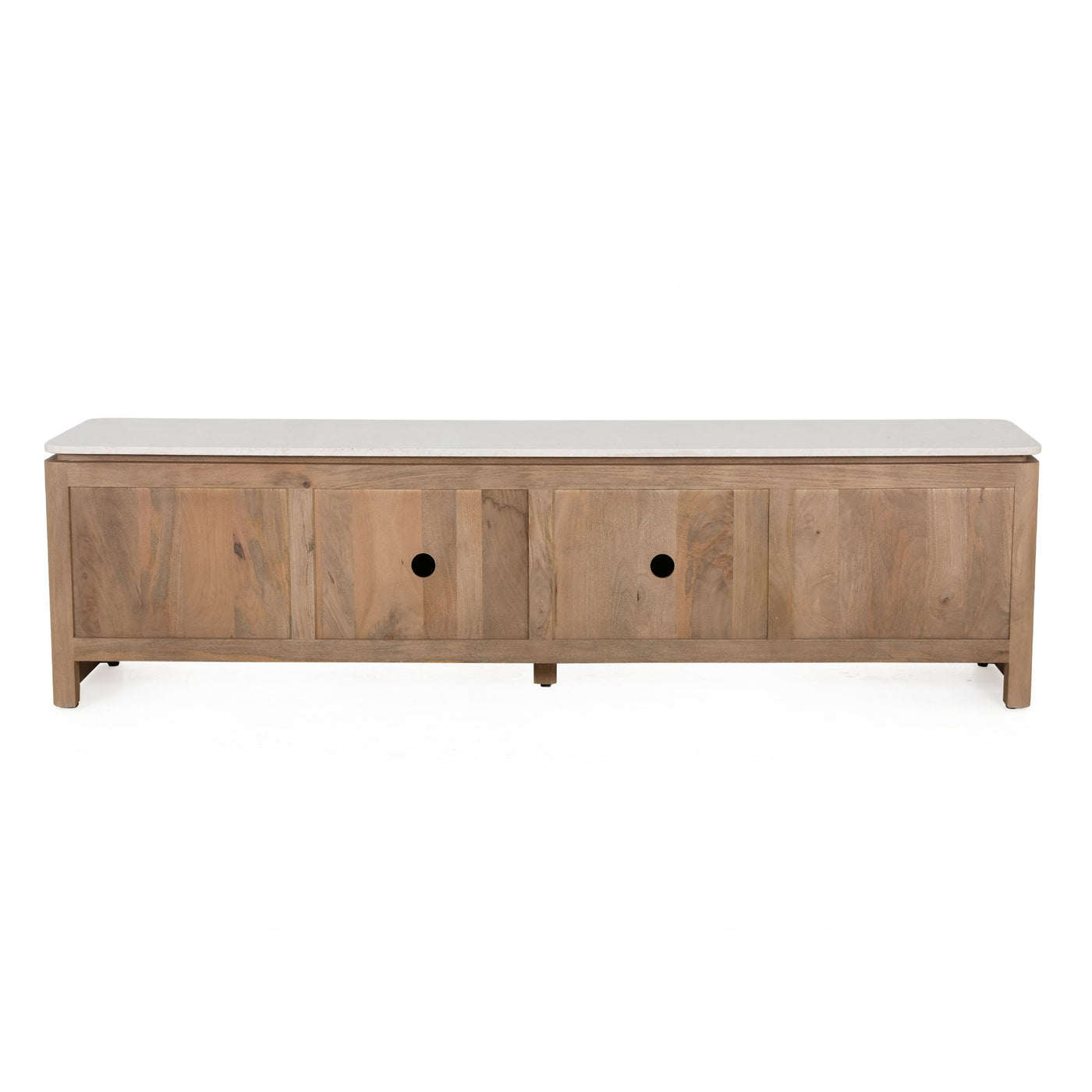 TV-Lowboard Dallas Mangoholz massiv, in 2 Farben, 210 cm