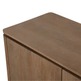 TV-Lowboard Dallas Mangoholz massiv, in 2 Farben, 210 cm