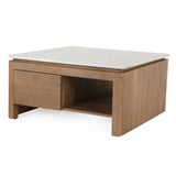 Aufsatzplatte Couchtisch Dallas Beige Marmor