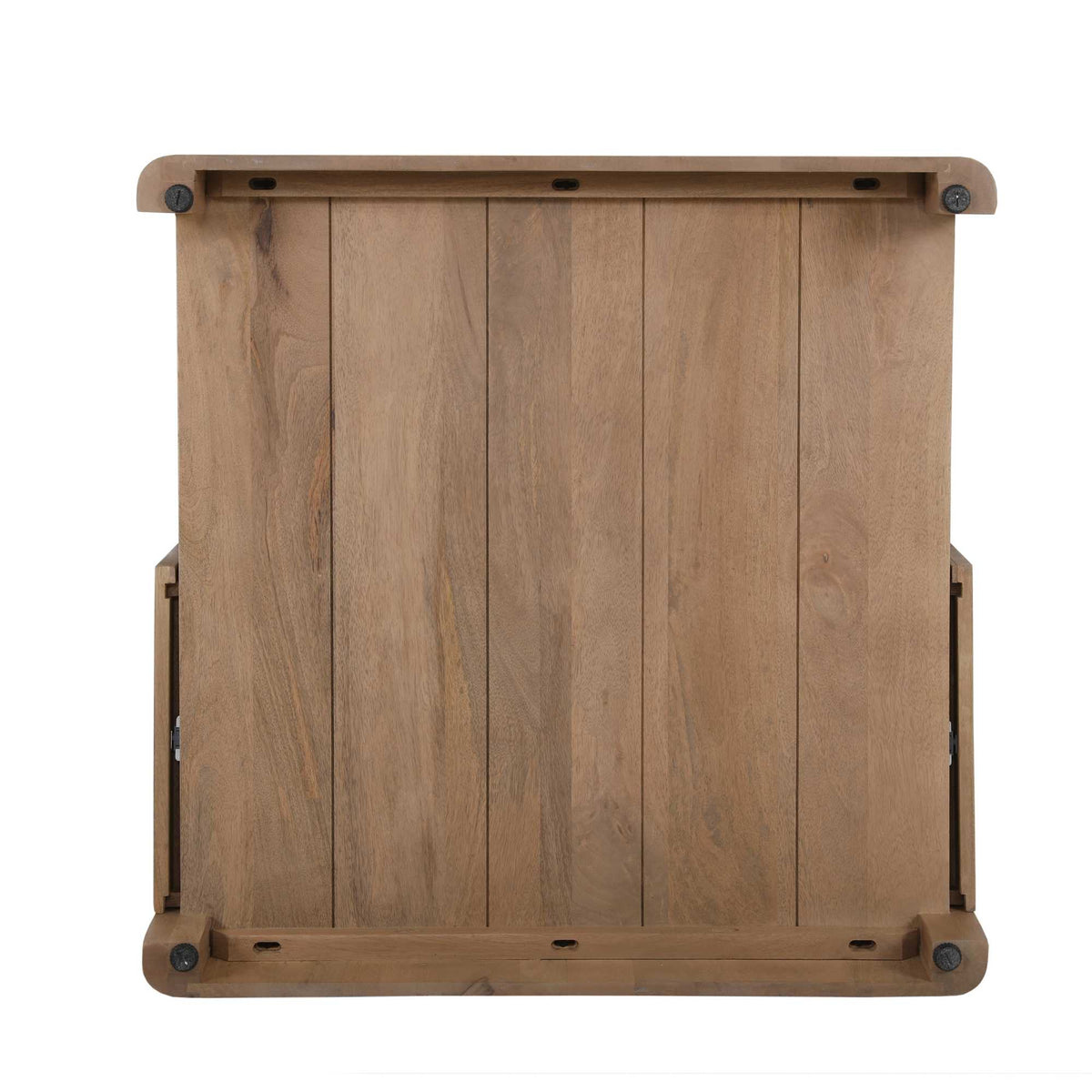 Couchtisch quadratisch Dallas Natur Mangoholz 80 cm