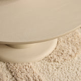 Couchtisch Mabel Sand Mangoholz 90 cm
