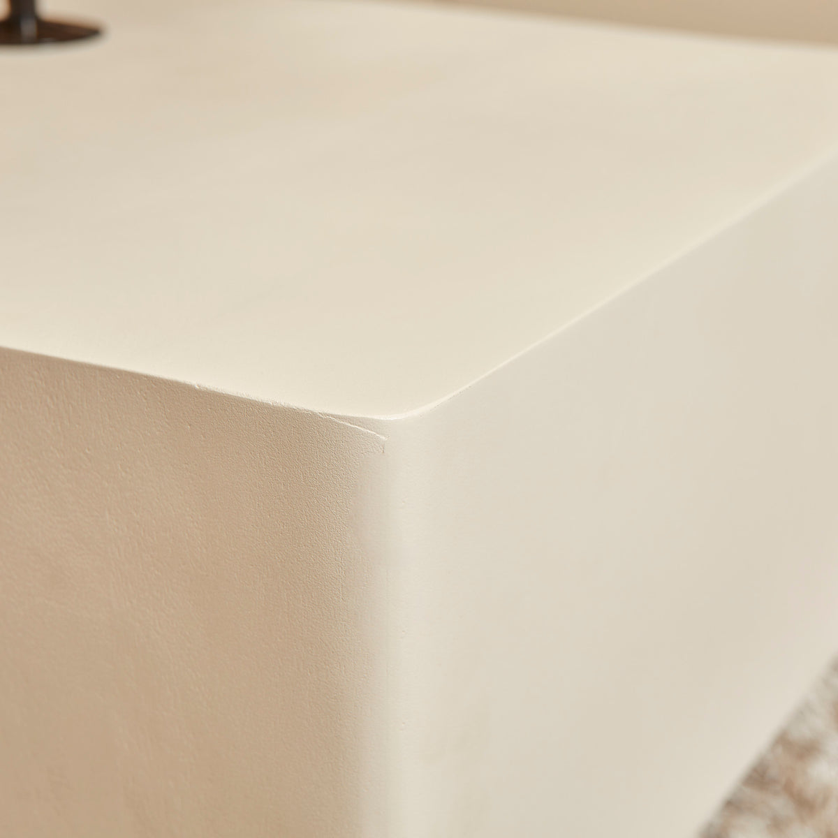 Couchtisch Saya Sand Mangoholz 50 cm