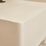 Couchtisch Saya Sand Mangoholz 50 cm