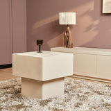 Couchtisch Saya Sand Mangoholz 50 cm
