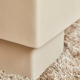 Couchtisch Saya Sand Mangoholz 50 cm