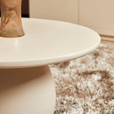 Couchtisch Mosi Sand Mangoholz 70 cm
