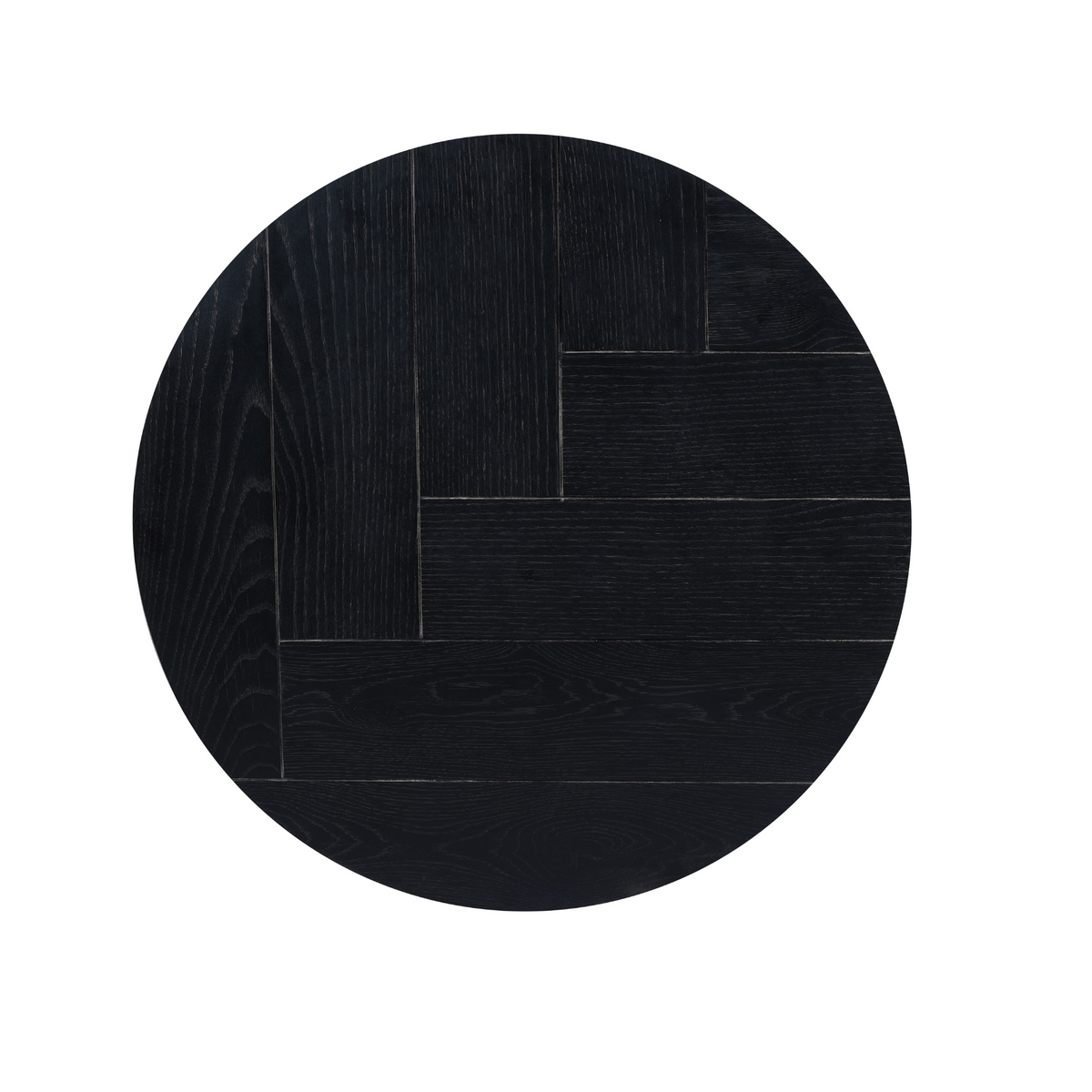 Couchtisch-Set Otik Schwarz Eichenholz 70 cm