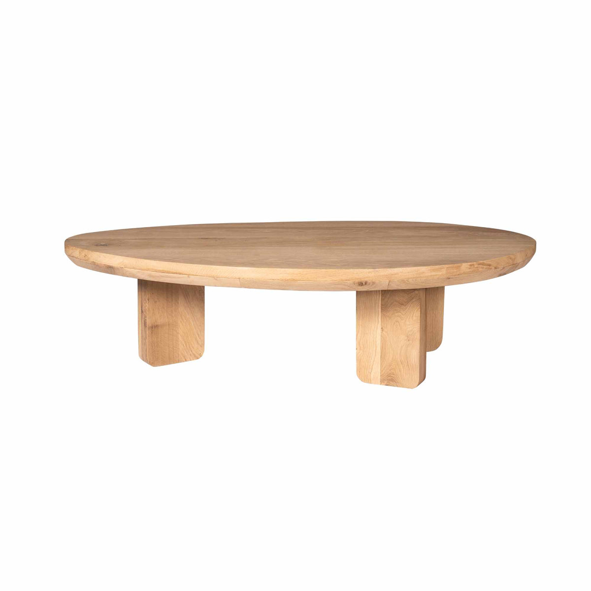 Couchtisch Zillah Natur Eichenholz 130 cm