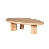 Couchtisch Zillah Natur Eichenholz 130 cm