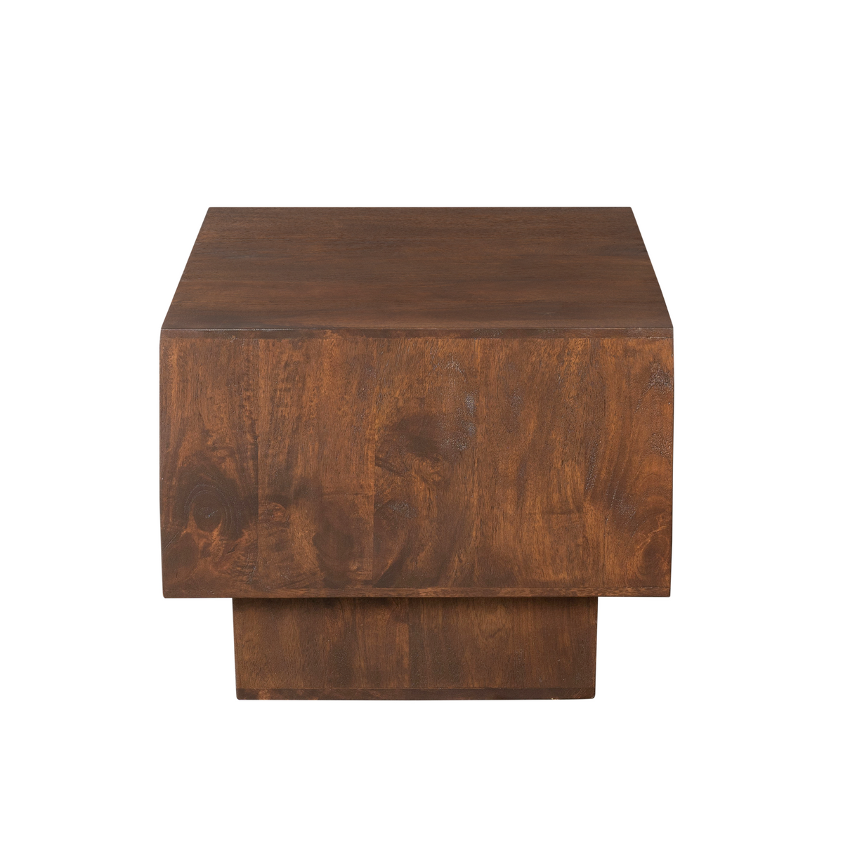 Couchtisch Livia Braun Mangoholz 56 cm