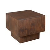 Couchtisch Livia Braun Mangoholz 56 cm