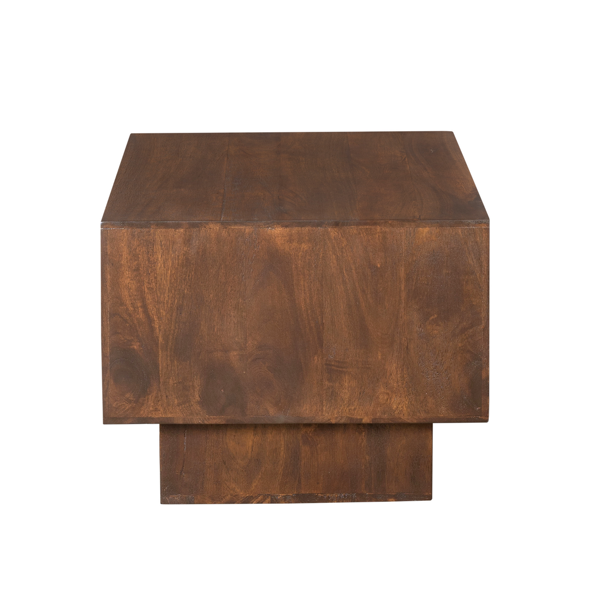 Couchtisch Livia Braun Mangoholz 56 cm