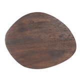 Couchtisch-Set Mirre Braun Mangoholz 70 cm