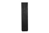 Regal Brussel XL Schwarz Mangoholz 160 cm