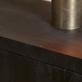 TV-Lowboard Brussel Schwarz Mangoholz 150 cm