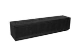 TV-Lowboard Brussel Schwarz Mangoholz 200 cm