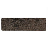 Aufsatzplatte Regal XL Dallas Braun Marmor