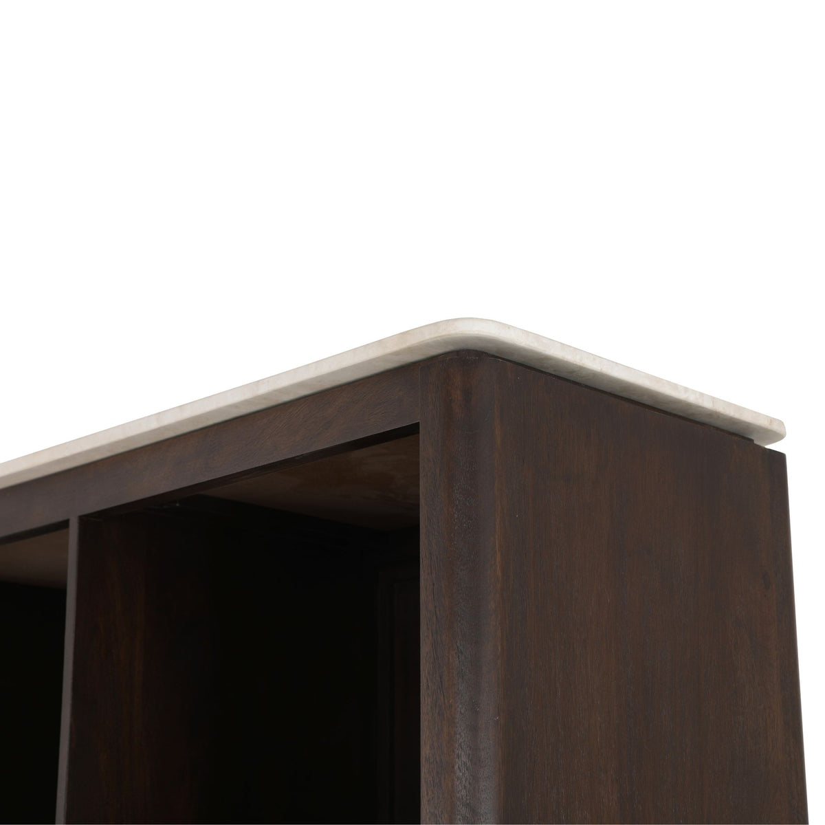 Aufsatzplatte Regal XL Dallas Braun Marmor