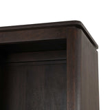 Regal XL Dallas Braun Mangoholz 160 cm