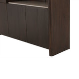 Aufsatzplatte Regal XL Dallas Braun Marmor