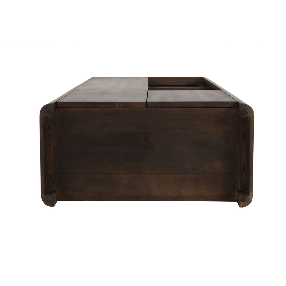 Regal Dallas Braun Mangoholz 90 cm