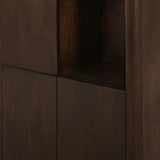 Regal Dallas Braun Mangoholz 90 cm
