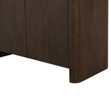 Regal Dallas Braun Mangoholz 90 cm