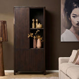 Regal Dallas Braun Mangoholz 90 cm