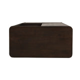 Regal Dallas Braun Mangoholz 90 cm