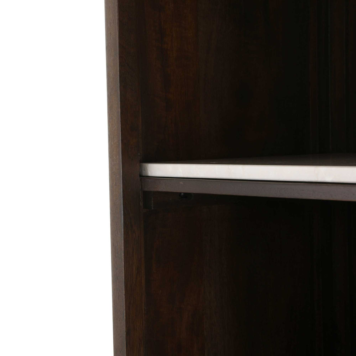 Bücherregal Dallas Braun Mangoholz 55 cm