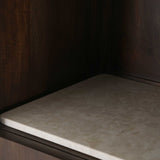 Einlegeboden Bücherregal Dallas Beige Marmor Set mit 2