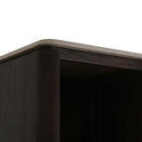 Bücherregal Dallas Braun Mangoholz 55 cm