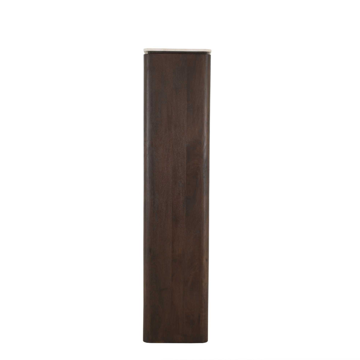 Bücherregal Dallas Braun Mangoholz 55 cm
