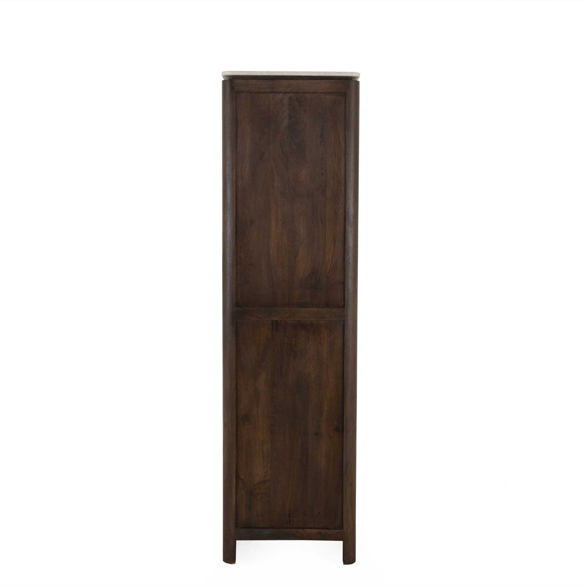 Bücherregal Dallas Braun Mangoholz 55 cm