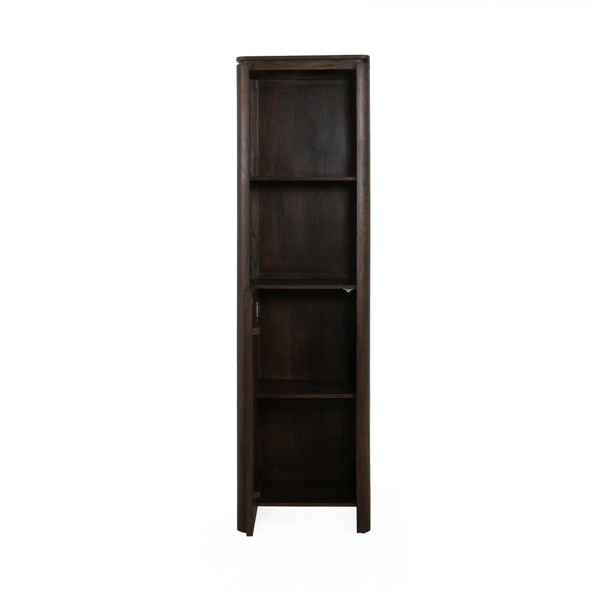 Bücherregal Dallas Braun Mangoholz 55 cm