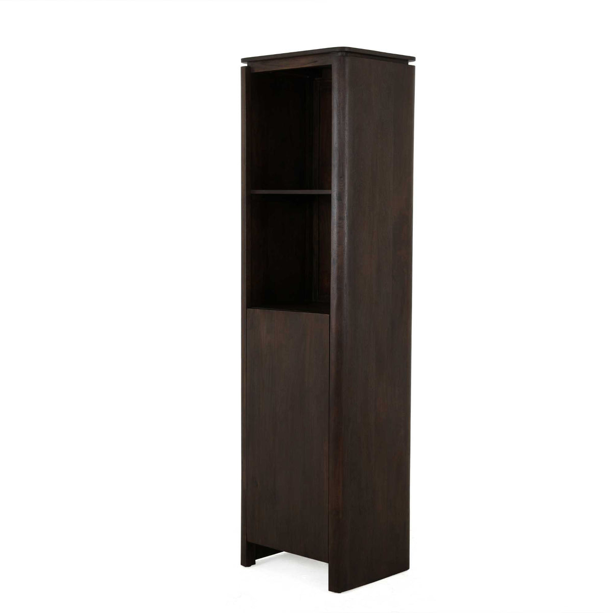 Bücherregal Dallas Braun Mangoholz 55 cm