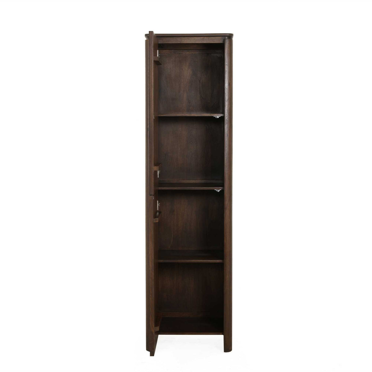 Kabinettschrank Dallas Braun Mangoholz 55 cm