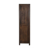 Kabinettschrank Dallas Braun Mangoholz 55 cm