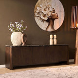 TV-Lowboard Dallas Braun Mangoholz 165 cm