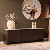 TV-Lowboard Dallas Braun Mangoholz 165 cm