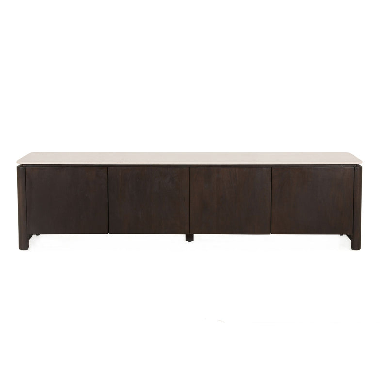 TV-Lowboard Dallas Mangoholz massiv, in 2 Farben, 210 cm
